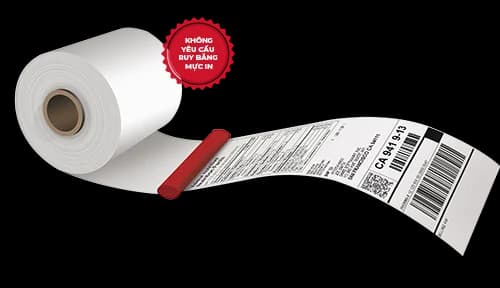 Giấy In Nhiệt Trực Tiếp Có Keo Ricoh 135LA-1 W2-ST2