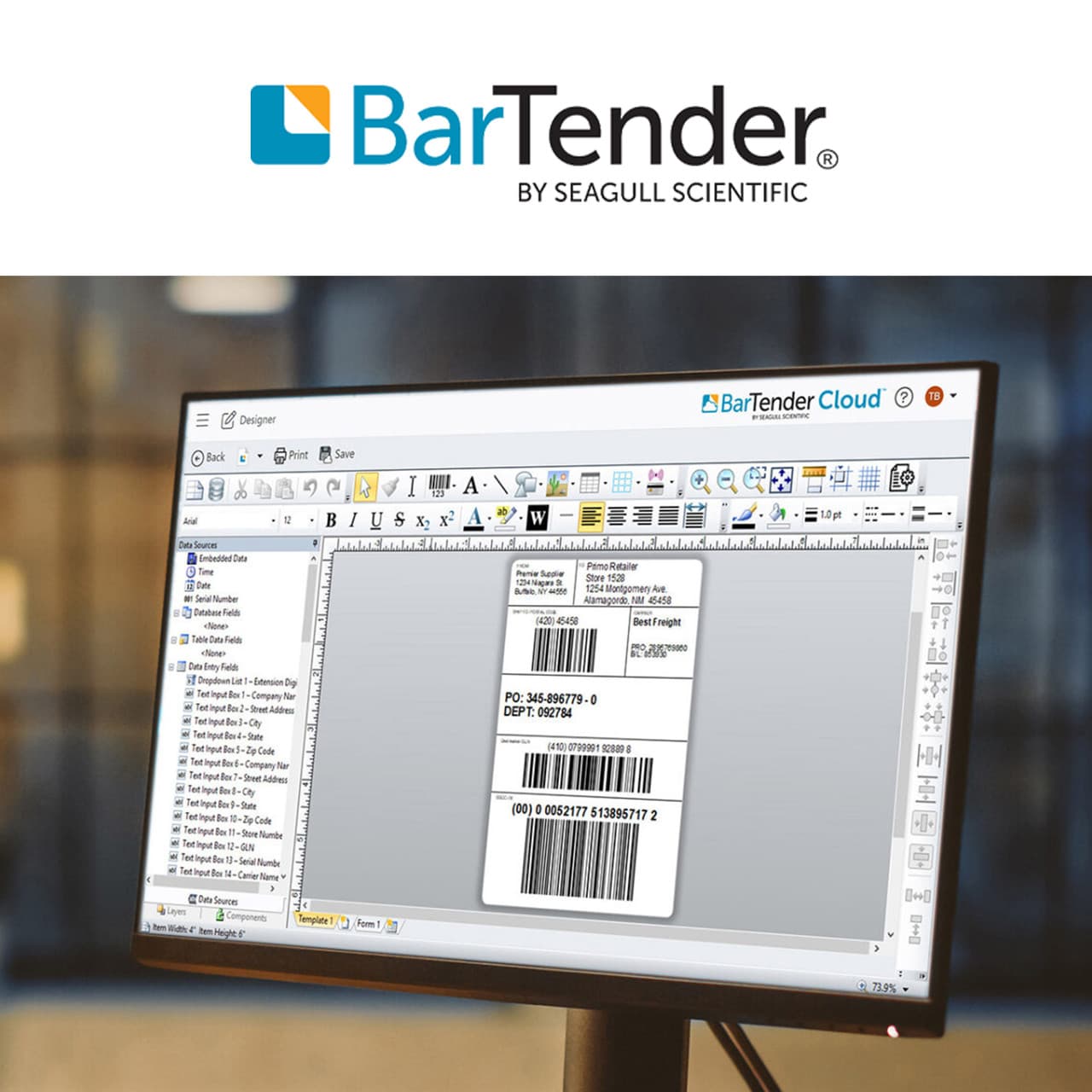 Phần Mềm Thiết Kế Tem Nhãn Mã Vạch BarTender – Giải Pháp Tối Ưu Cho Doanh Nghiệp