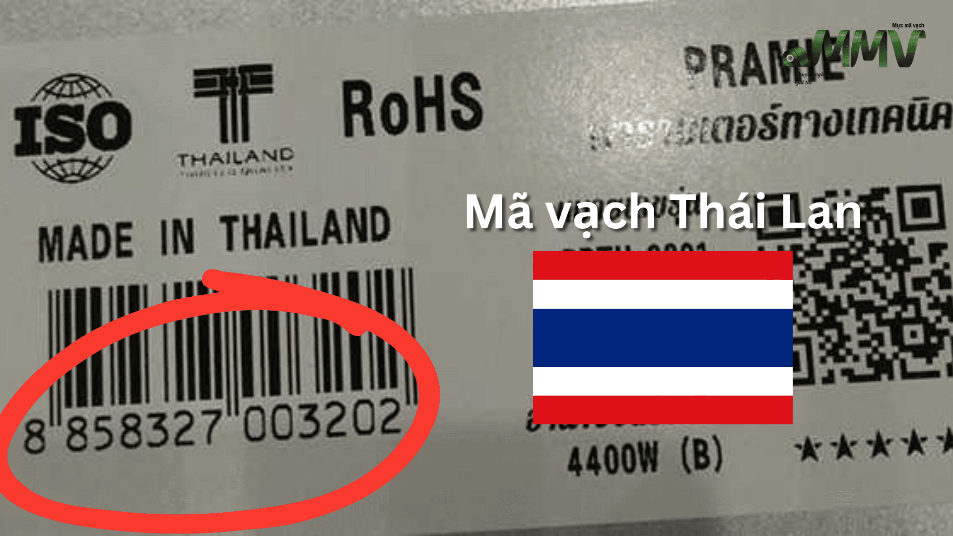 Mã vạch 885 của nước nào? Cách đọc và kiểm tra mã vạch Thái Lan