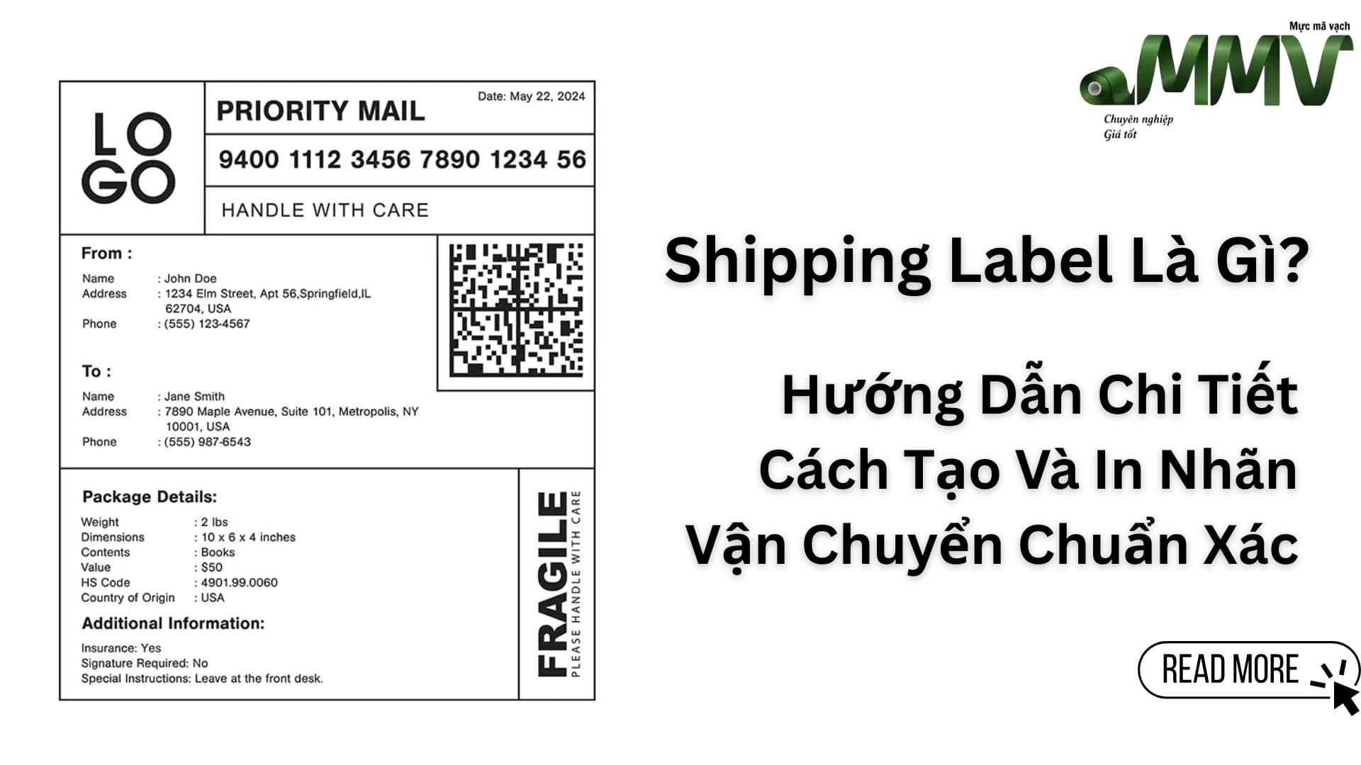 Shipping Label Là Gì? Hướng Dẫn Chi Tiết Cách Tạo Và In Nhãn Vận Chuyển Chuẩn Xác