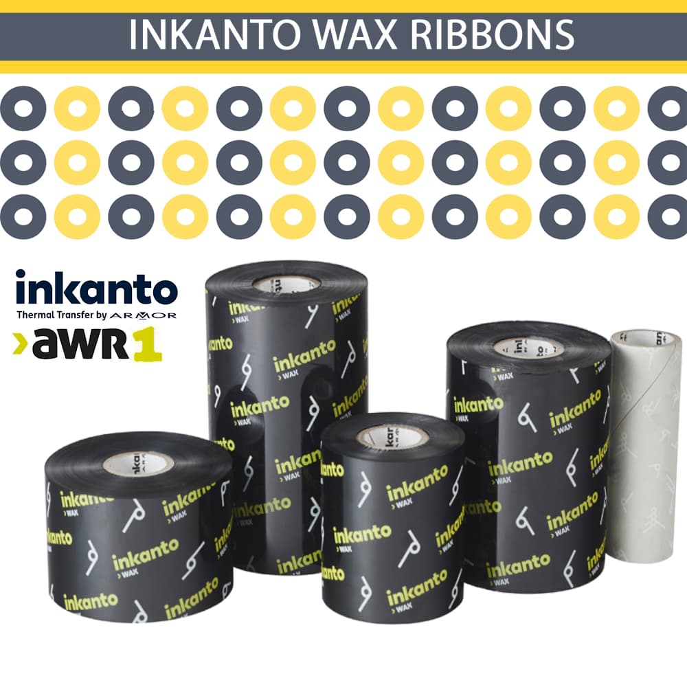 Mực in mã vạch Wax AWR1 Armor Inkanto (110x300m)