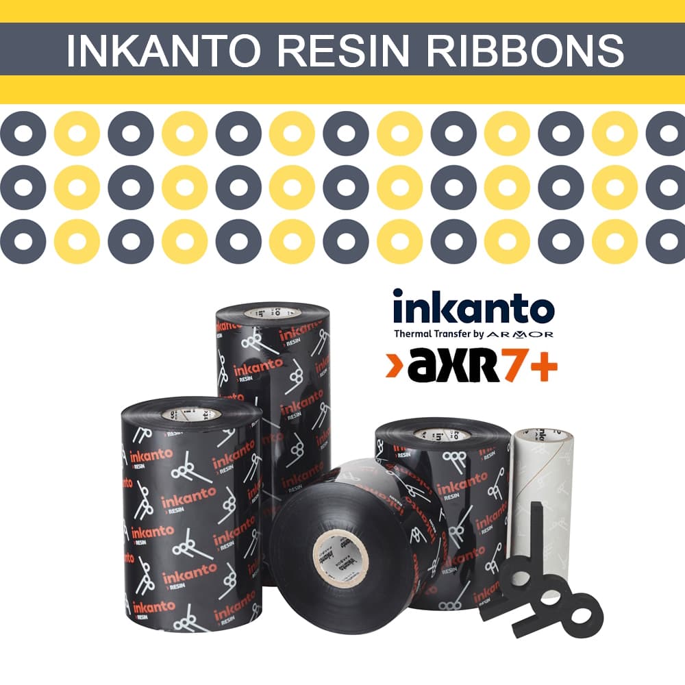 Mực in mã vạch Resin AXR7 Armor-Inkanto (60x300m)
