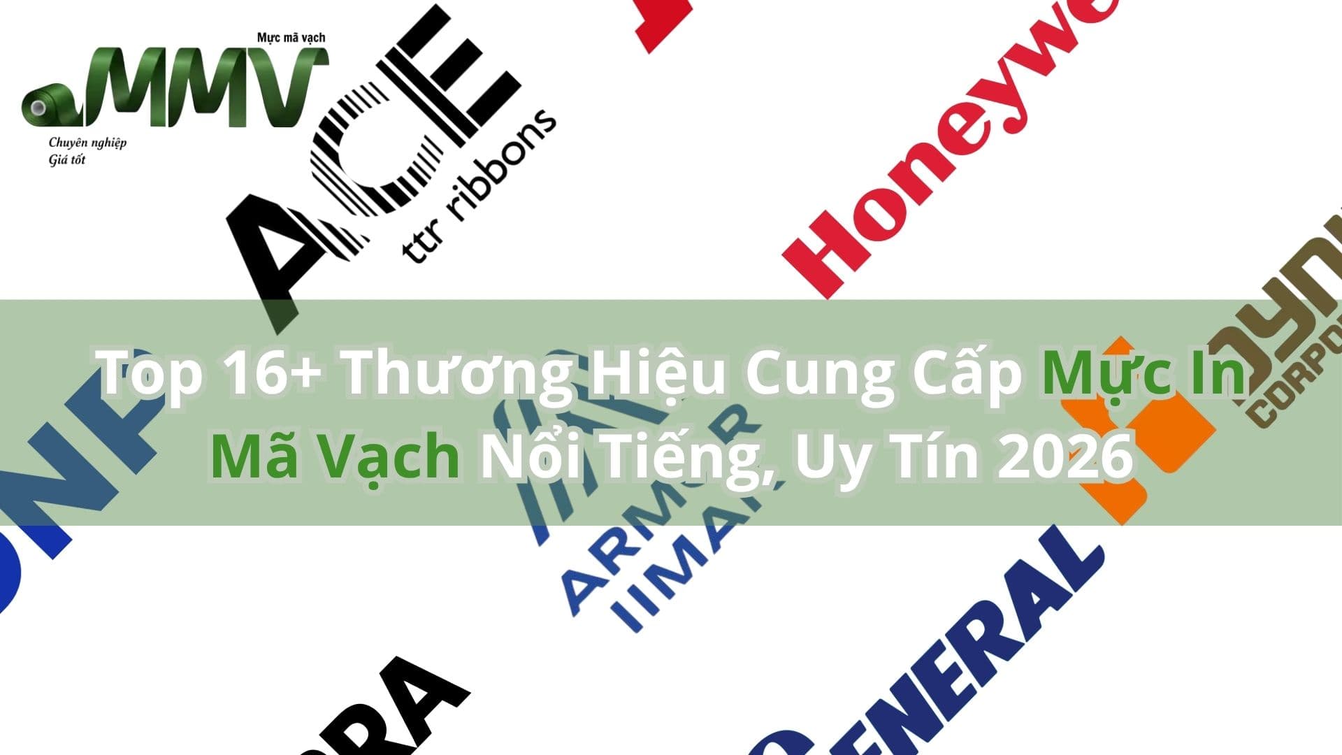 Top 16+ Thương Hiệu Cung Cấp Mực In Mã Vạch Nổi Tiếng, Uy Tín