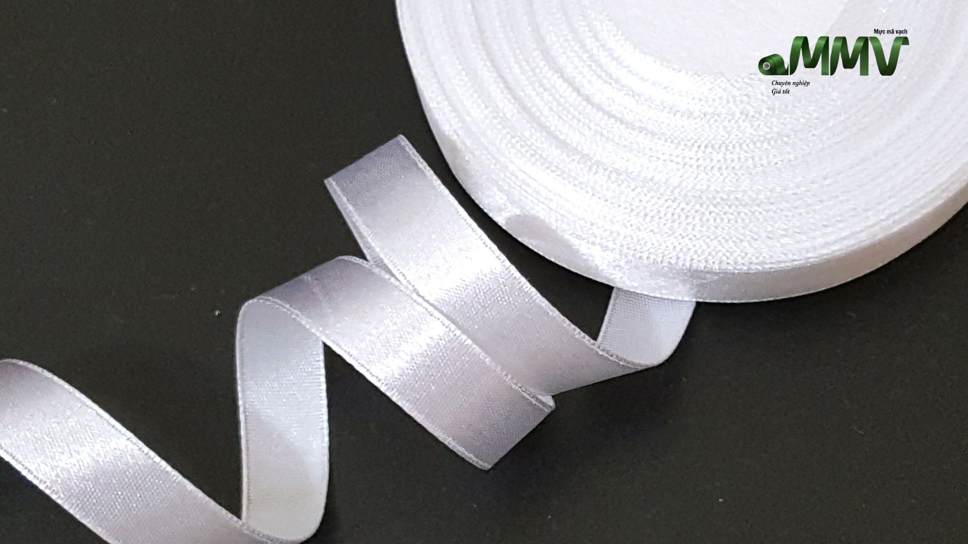 Hình ảnh thực tế của tem vải satin PS001 25mm 3