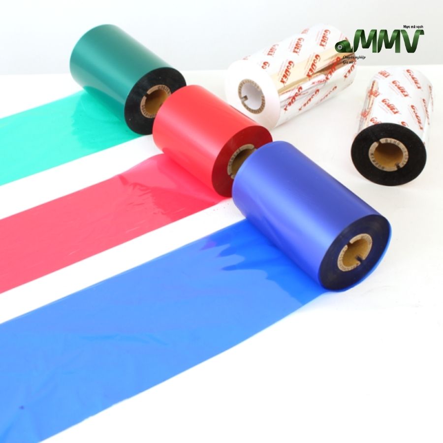 Mực mã vạch màu