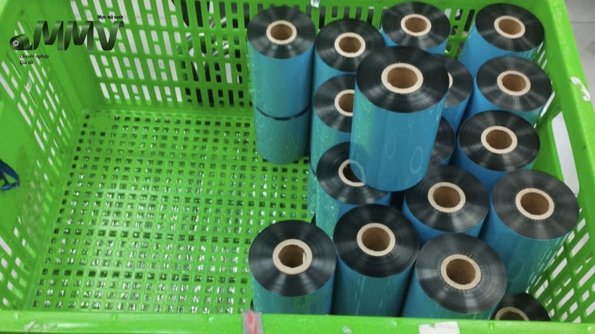 Mực mã vạch Wax