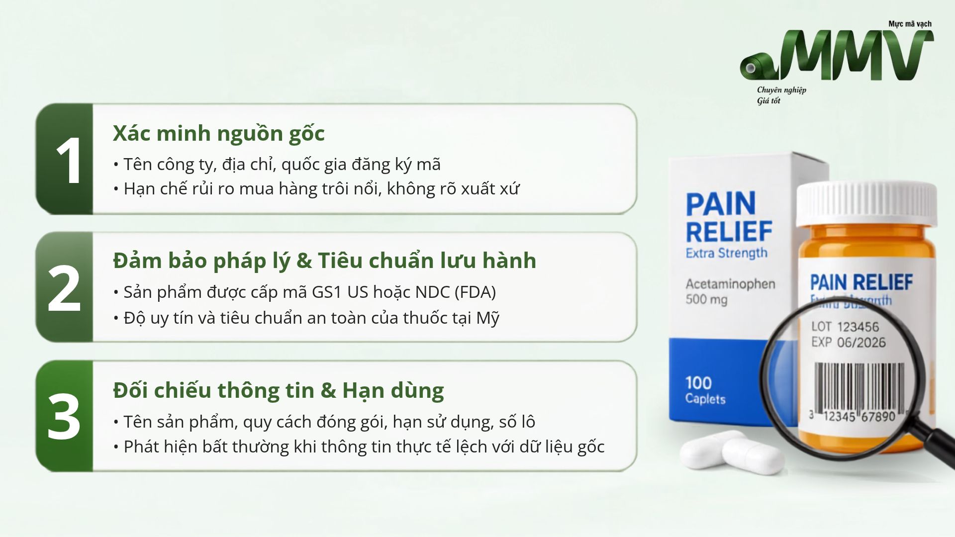 Tại sao mọi người quan tâm đến việc check mã vạch thuốc Mỹ