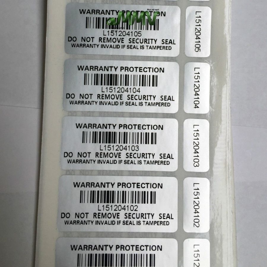 Mẫu tem decal xi bạc 4