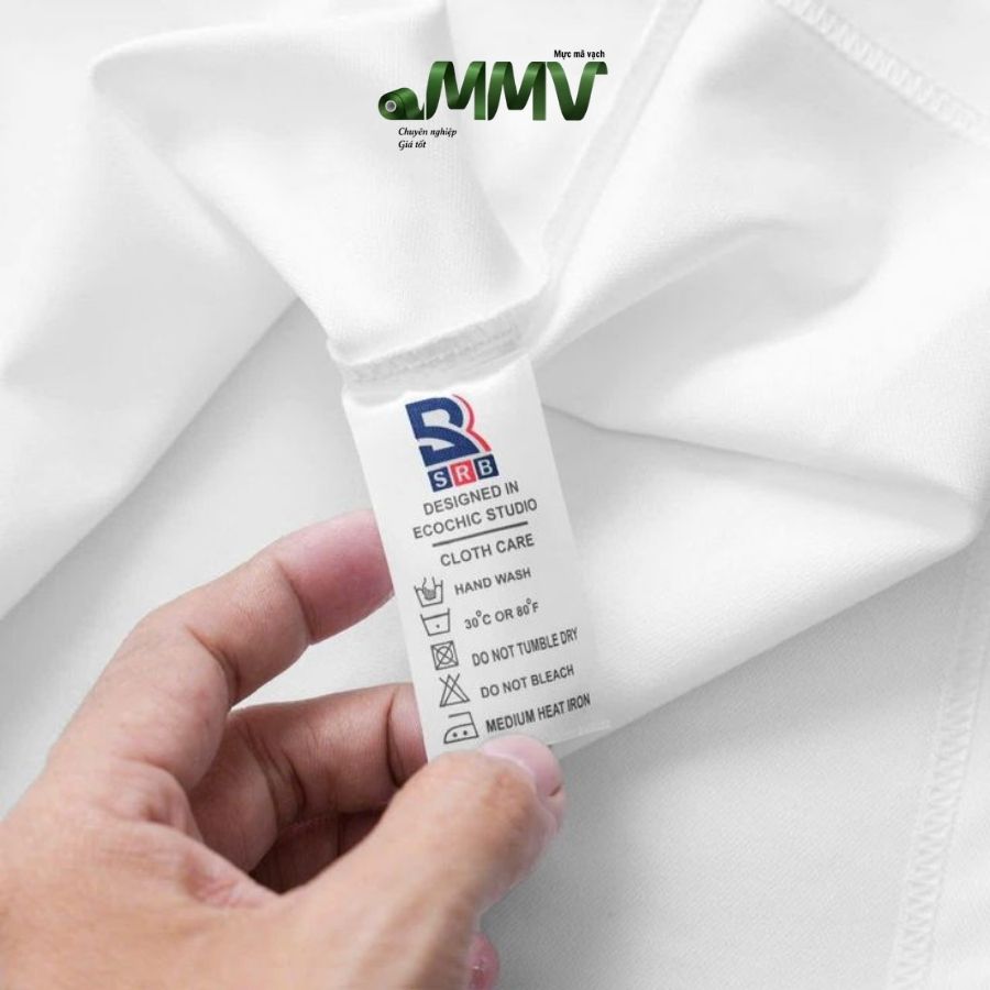 Mẫu nhãn mác quần áo 12