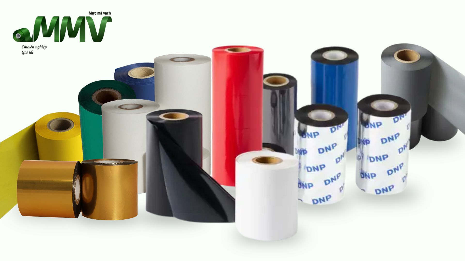 Mực Mã Vạch cung cấp mực in màu ribbon chất lượng, chuyên nghiệp, giá rẻ