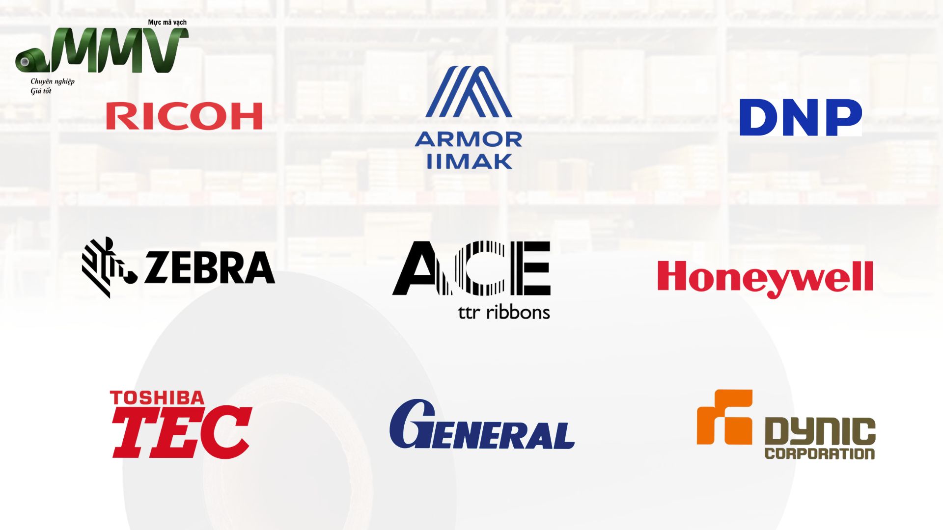 Các thương hiệu mực in mã vạch uy tín trên thị trường