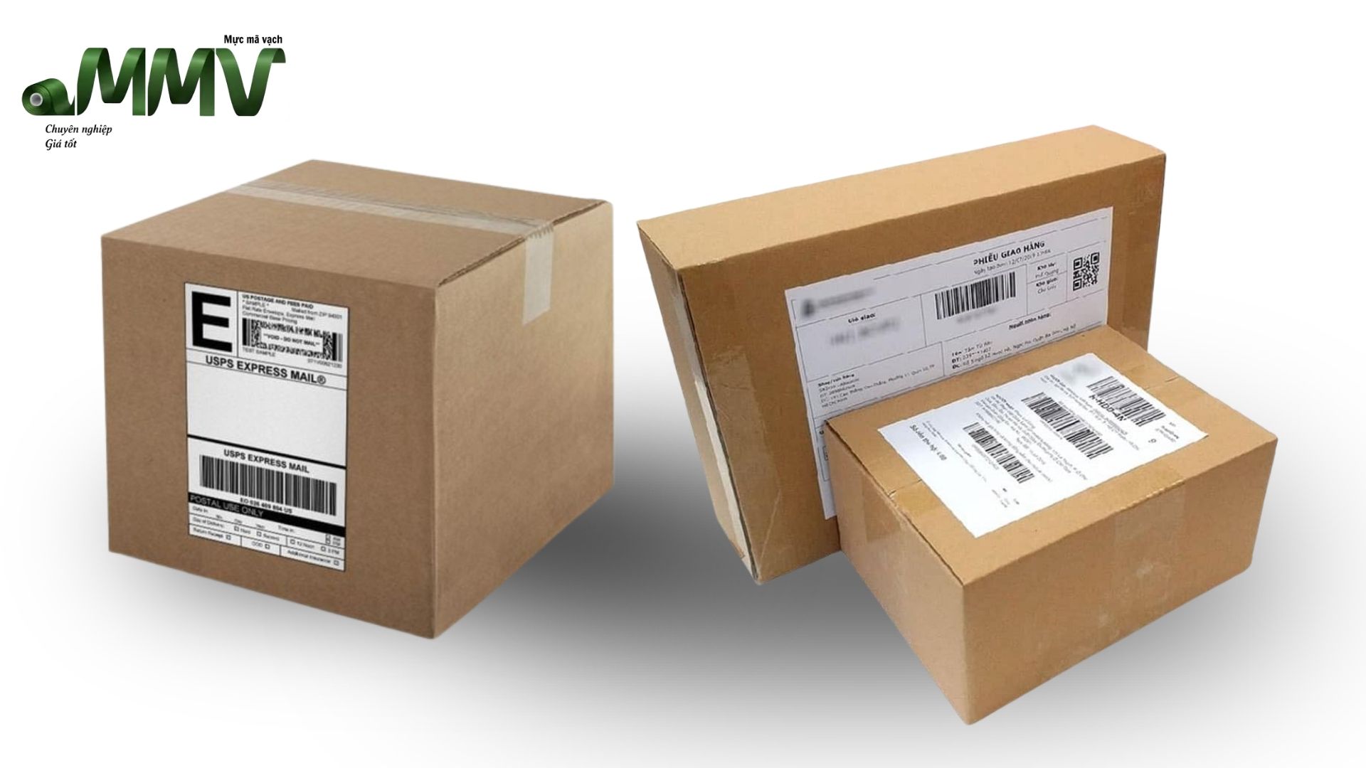 Mực in wax in tem thùng carton