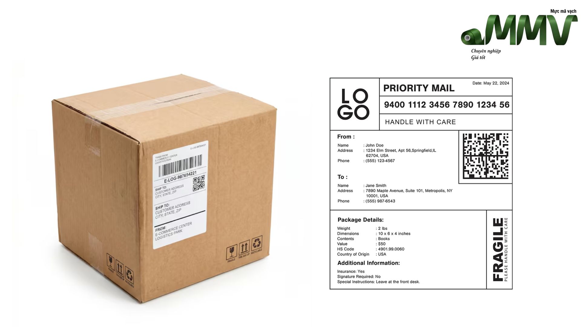 Shipping label là gì?