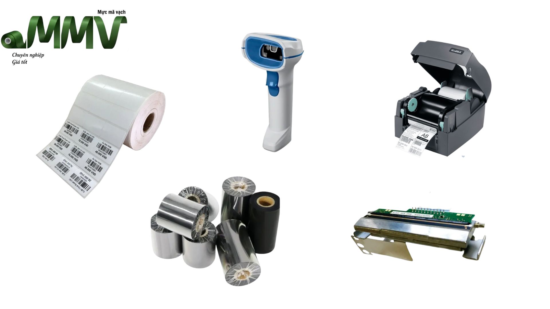 Mực mã vạch cung cấp các sản phẩm liên quan