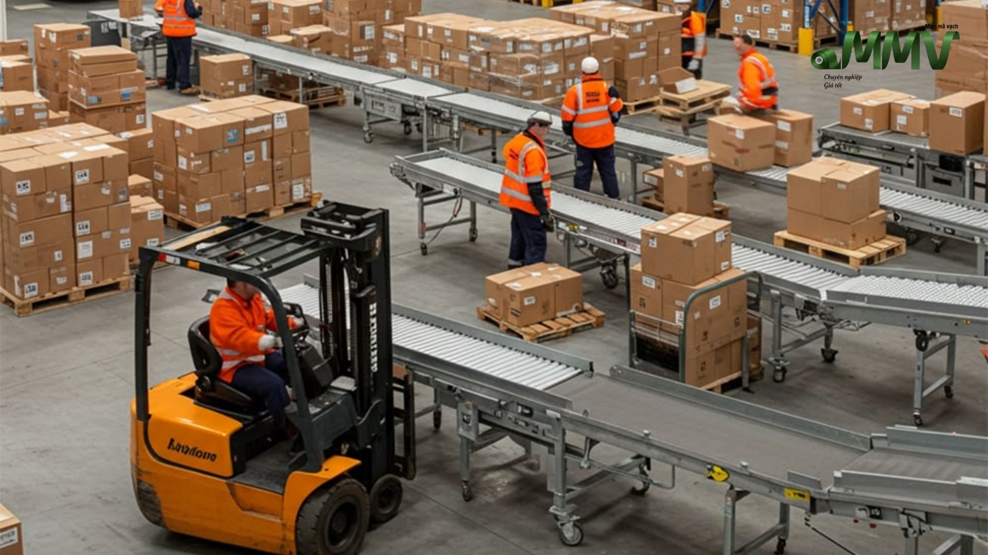 Thách thức khi in tem trong môi trường kho vận