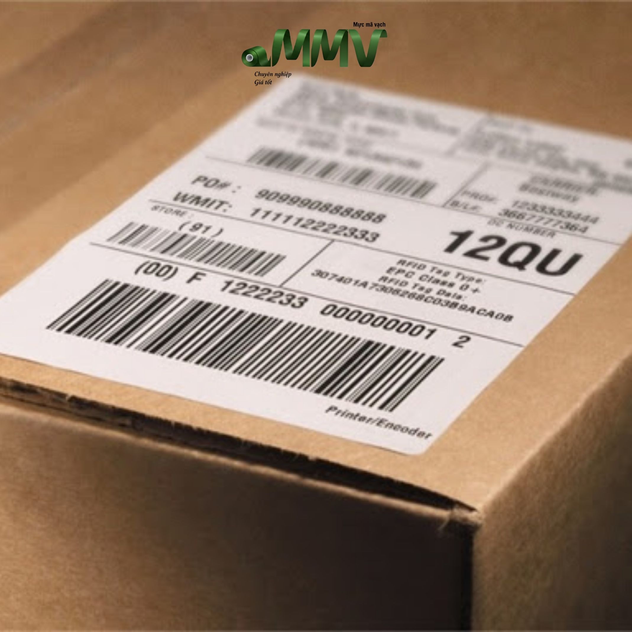 Ứng dụng mực in mã vạch APR6 trong logistics